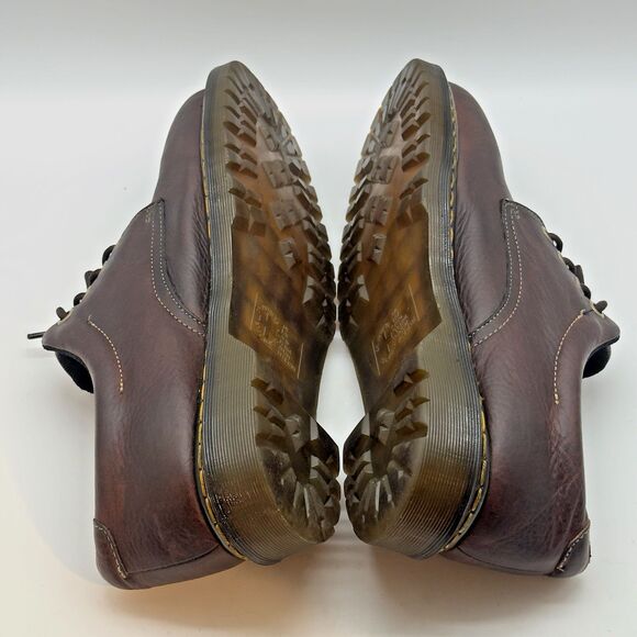 Dr. Martens Boston AW004 Shoes Men\'s 12M Brown Leather Lace Up Air Cushion Sole main image 11